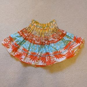 Fun short skirt. Multi color.